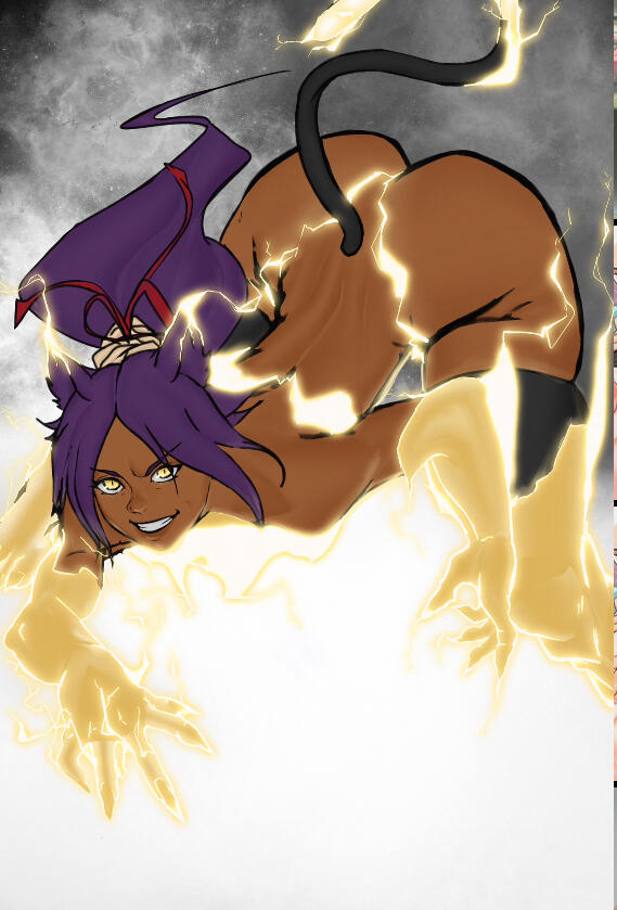 yoruichi god of thunder