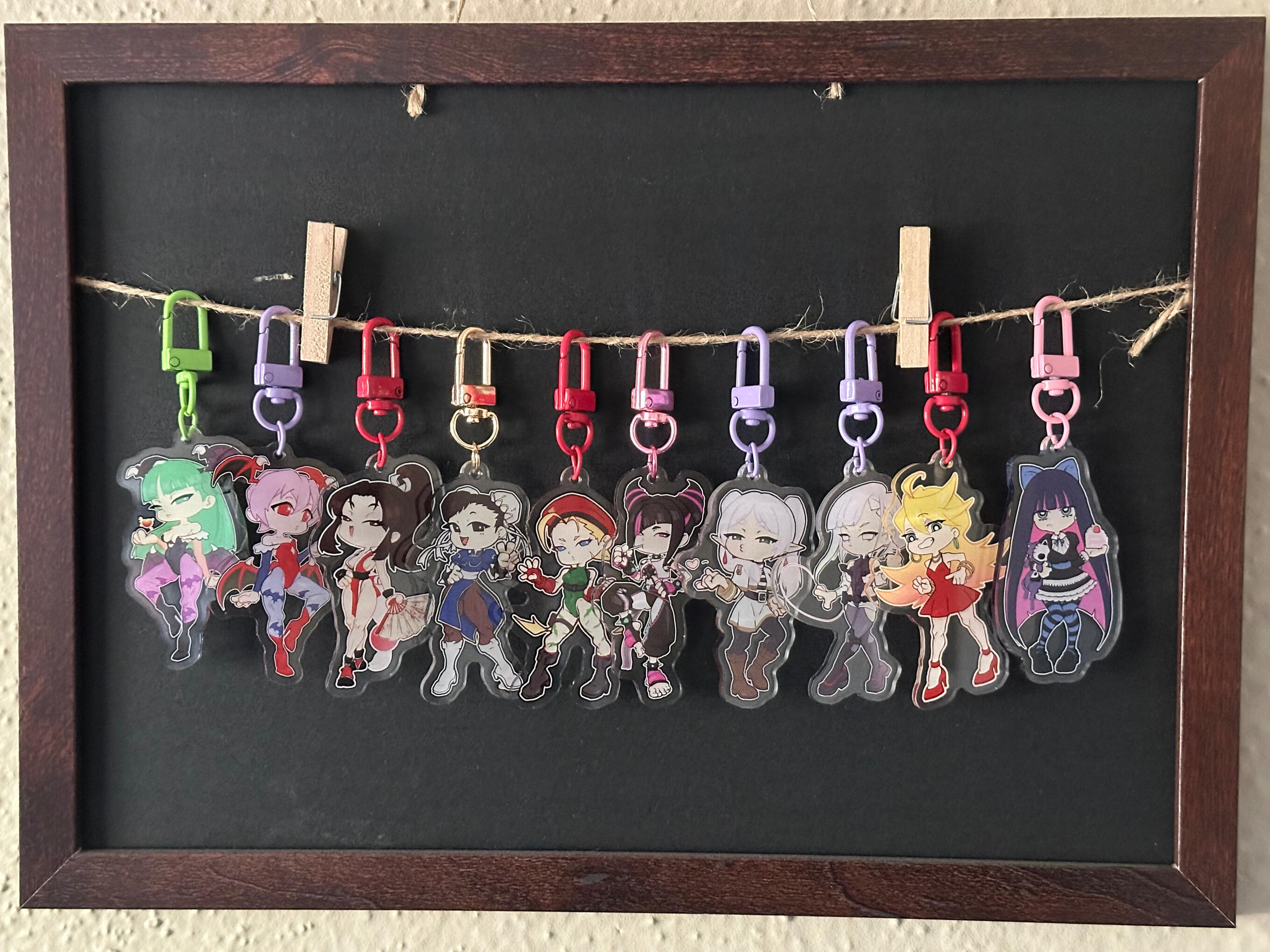 Acrylic keychains